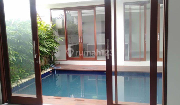 VILLA NEW BREAND ABIANBASE 2 LT SEMI FURNISHED VIEW SAWA- BALIH  1