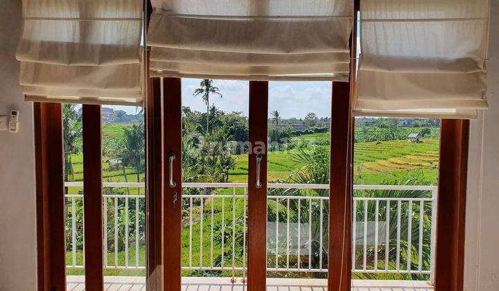 For Sale Semi 2 Floor House with Rice Field View in Strategic Area Dalung Bali 1