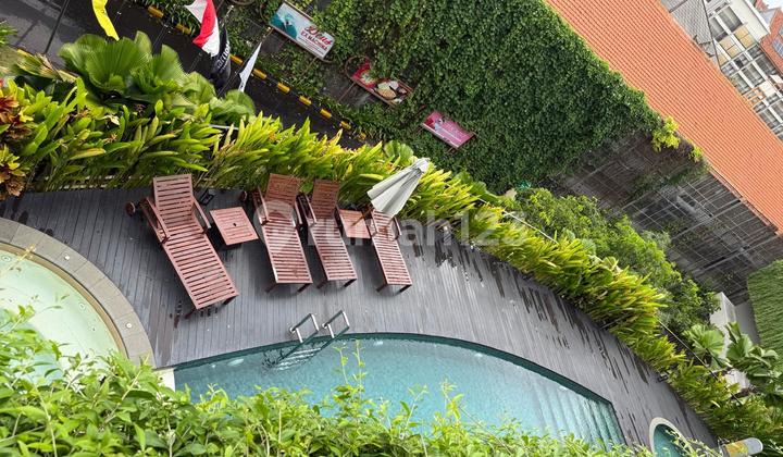 FOR SALE APARTEMEN RESIDENCE BEACHWALK 2BR FULLY FURNISHED DI KUTA