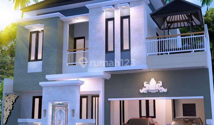 RUMAH SEMI VILLA ONE GATE SYSTEM KWALITAS TERBAIK LOKASI DENPASAR TIMUR  1