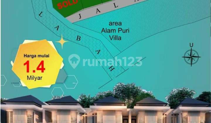 HUNIAN MINIMALIS 2LT KAWASAN VILLA LOKASI STARTEGIS DENPASAR TIMUR  2
