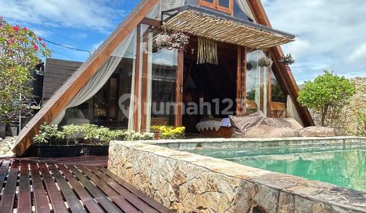 VILLA KAYU FULLYFURNISHED 2 BRLOKASI STARTEGIS DEKAT CANGGU 