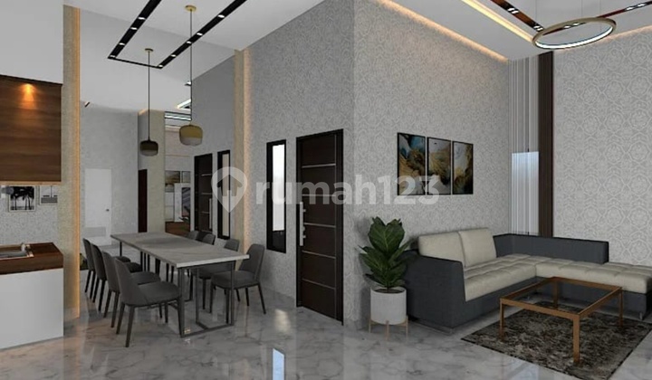 Rumah minimalis siap huni di bandar setia tembung 8