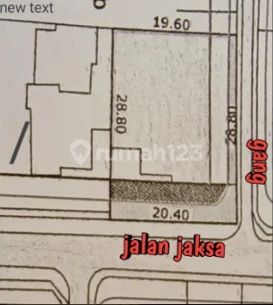 Tanah Dijual Murah, Depan Jalan Jaksa Dekat Sarinah Hanya 850meter 10