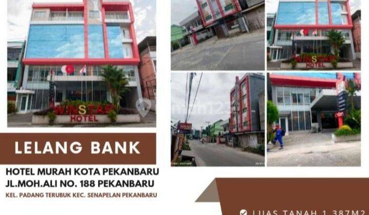 TERMURRAAAH. Dijual via Lelang Bank Hotel di Pekanbaru Riau 1