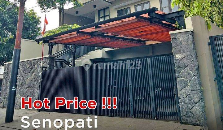 TURUUN HARGA. Dijual  Rumah Siap Huni Di Senopati Keb Baru SHM 1