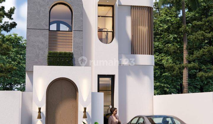 Beautiful Elegant 2 Storey Villa Ready to Build in Benoa Bali 1