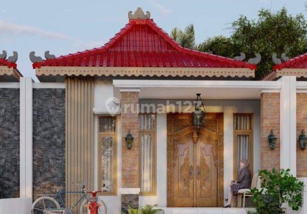 Rumah Konsep Joglo Murah Siap Bangun Di Prambanan 1