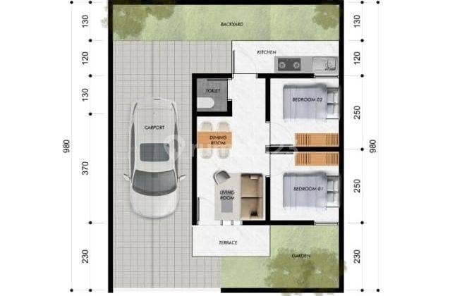 Rumah Murah Sisa 2 Unit Siap Bangun Di Cluster Kalasan 2