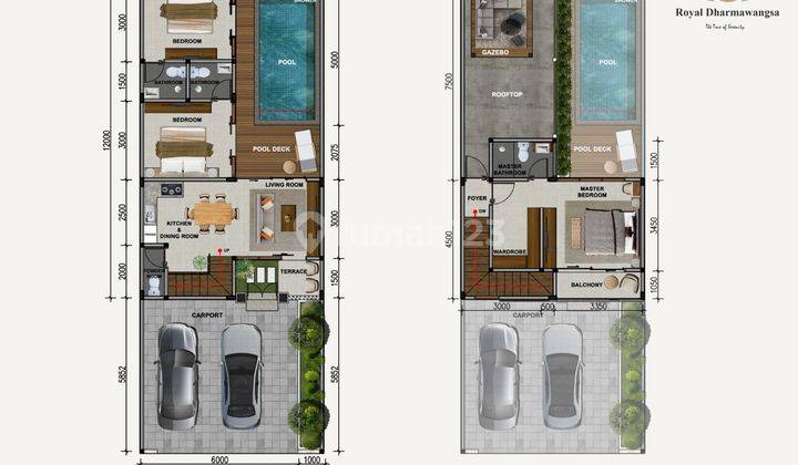 VILLA MODERN 2 LANTAI SIAP HUNI DEKAT POLTEKPAR BALI 2