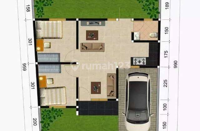 Rumah Siap Bangun Budget Minimalis Di Bangunjiwo, Kasihan 2