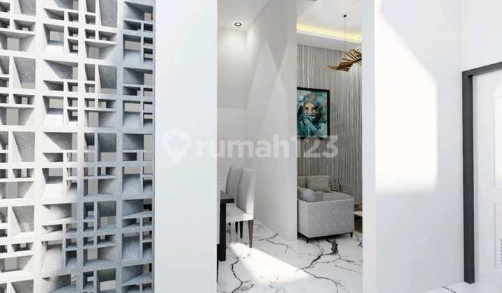 Rumah Mewah 2 Lantai Design Menarik di Magelang Kota