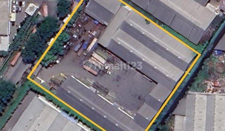 Tanah dan Gudang kondisi terawat lokasi KIM 2 2