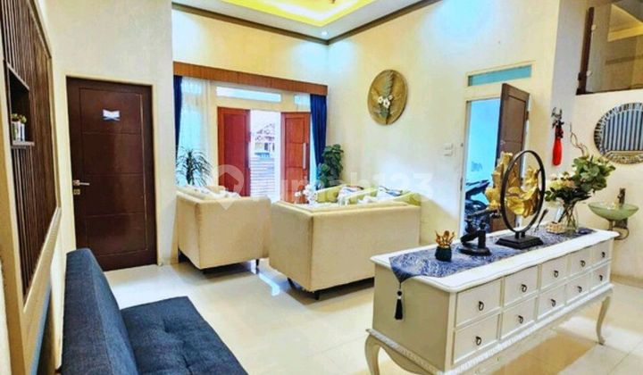 Rumah murah full furnished di komplek bumi asri medan helvetia