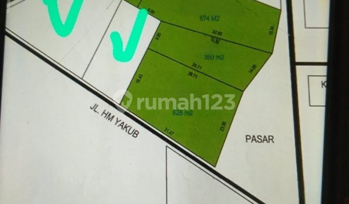 Tanah Luas ±6000 M² Lokasi Pinggir Jalan William Iskandar