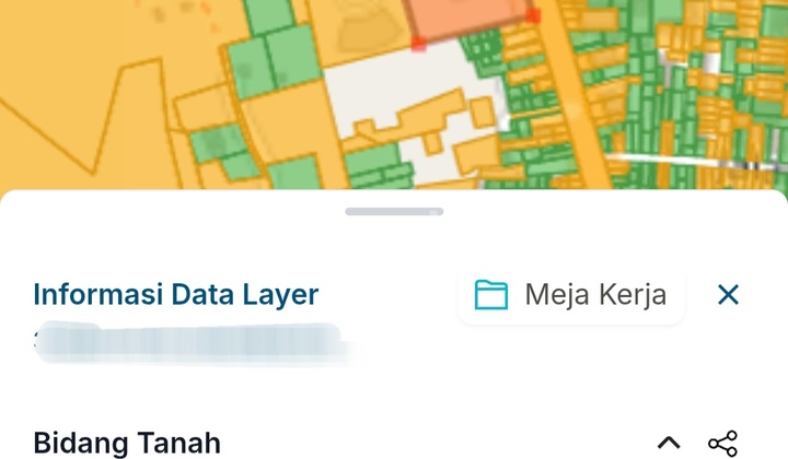 Tanah bonus gudang luas 18.580 lokasi pinggir jalan asam kumbang 2