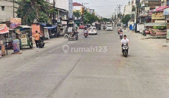 RUKO BISNIS LETAK STRATEGIS LOKASI PINGGIR JALAN DENAI 2