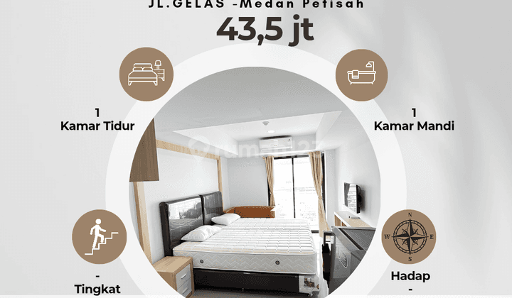 APARTMEN FULL FURNISHED CITY VIEW DE PRIMA 1