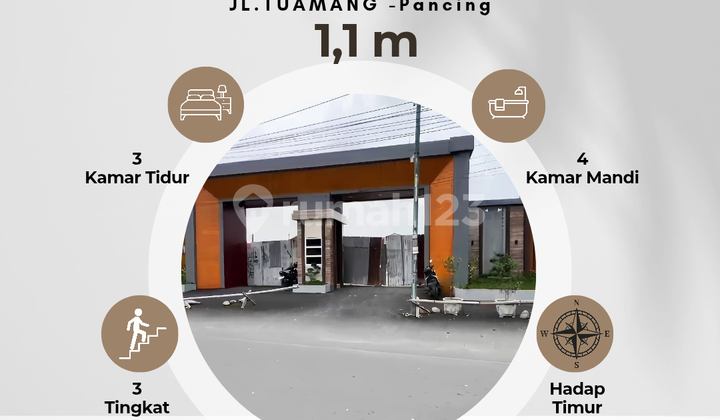 Rumah Baru Siap Huni Dalam Komplek Tuamang -Pancing