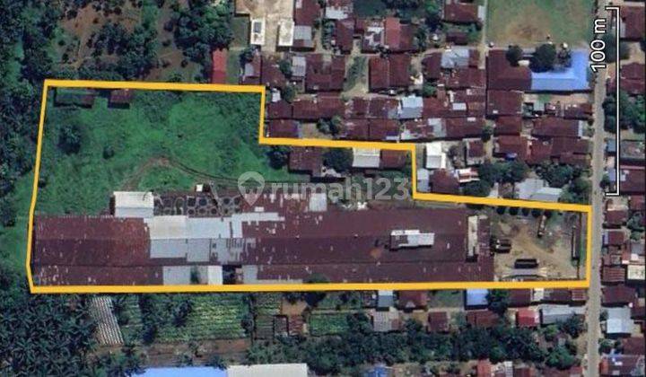 Tanah dan gudang luas ± 2 ha lokasi bangun rejo tanjung morawa 2