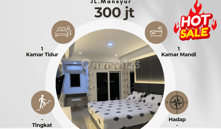 JUAL APARTMEN DI JAMIN HARGA DI BAWAH PASARAN  1