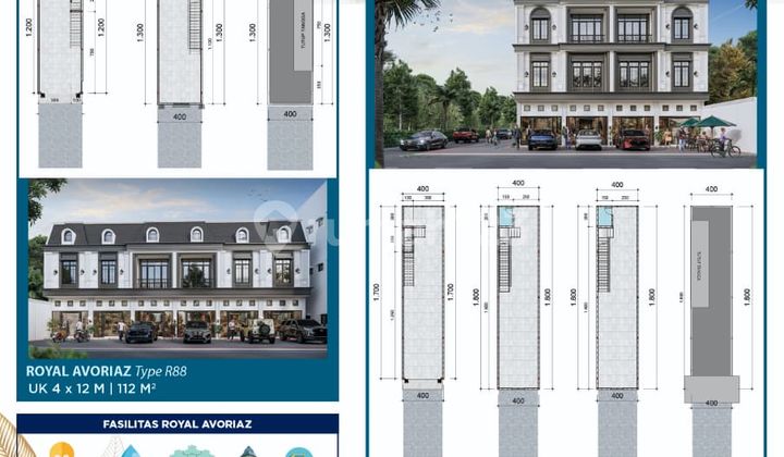 Ruko Murah Dalam Komplek Lokasi Jl Tuasan