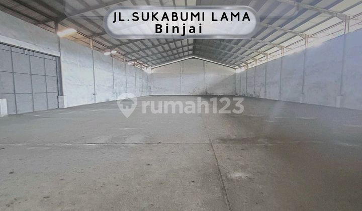 4 Ready-to-Use Warehouse Units on Jalan Sukabumi Lama, Binjai.