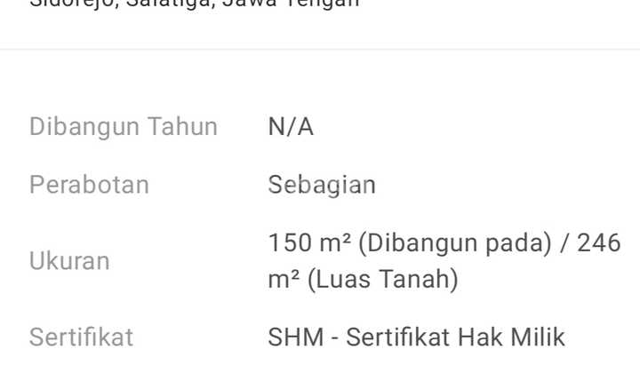 Rumah dan Tanah Siap Pakai Strategis di Jalan Pemandangan  2