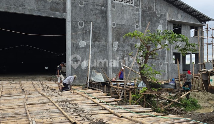 Gudang Luas Siap Pakai di Kawsan Industri Candi Gatot Subroto 2