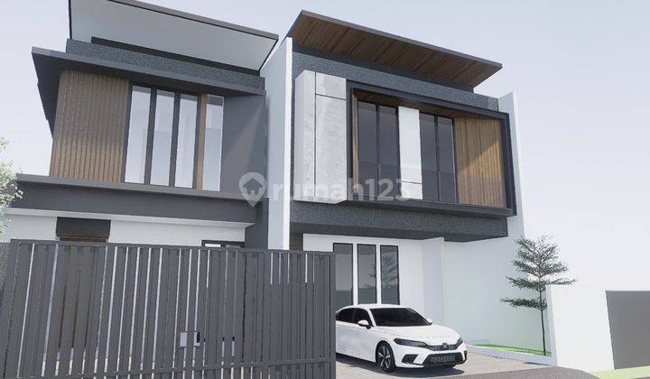 Rumah Baru Modern Di Babatan Pantai, Semi Furnish 2