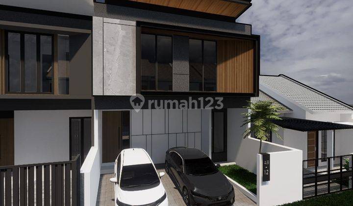 Rumah Baru Modern Di Babatan Pantai, Semi Furnish 1