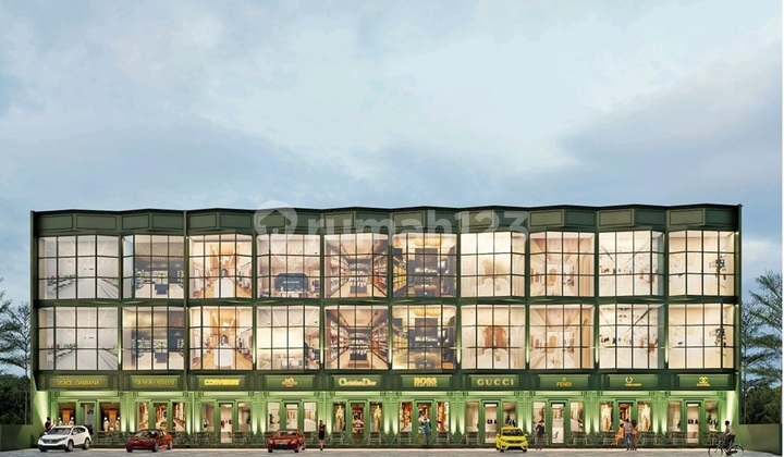 Ruko Baru 3 Lantai, Pinggir Jalan Raya Merr, Parkir Luas