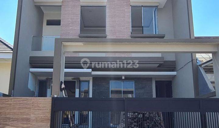 Rumah baru minimalis 2lantai Nginden intan  1