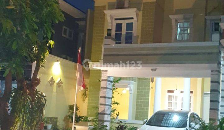 Rumah Bagus Siap Huni Full Furnis Di Kota Wisata  Hanya Lima Menit Ke Pintu Toll 1