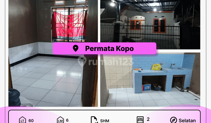 Dijual Rumah Harga Miring di Permata Kopo 1