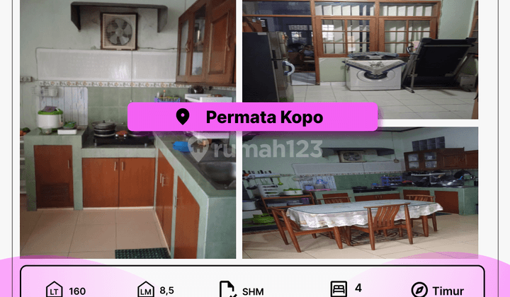 Dijual Rumah Permata Kopo Luas 1