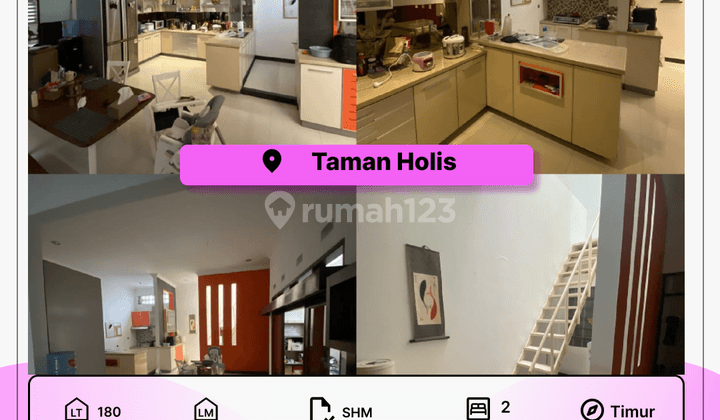 Rumah 2 Lantai Bagus SHM di Taman Holis Indah, Bandung 1