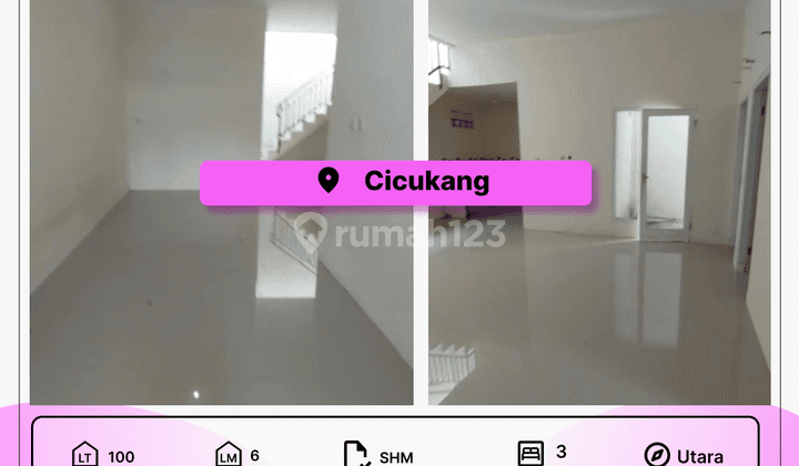 Dijual Rumah di Cicukang Harga Murah 1