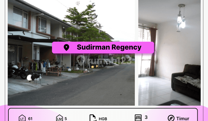 Dijual Rumah di Sudirman Regency Cijerah 1