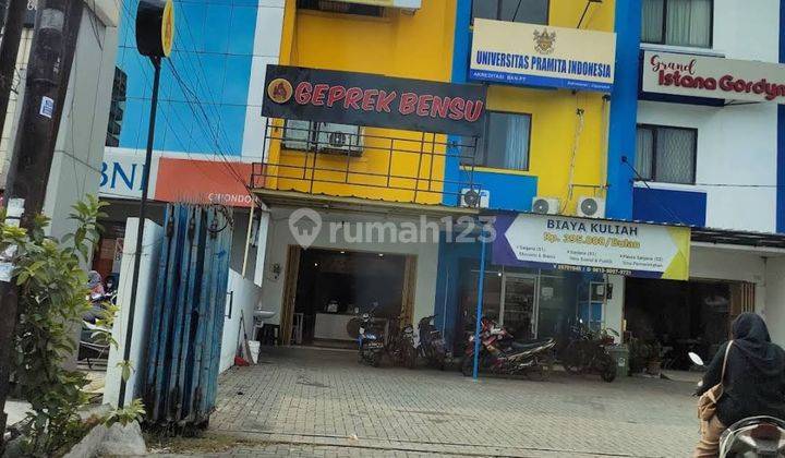 Ruko geprek bensu dijual MURAH di Jln Raya K.hasyim Ashari CIPONDOH  1