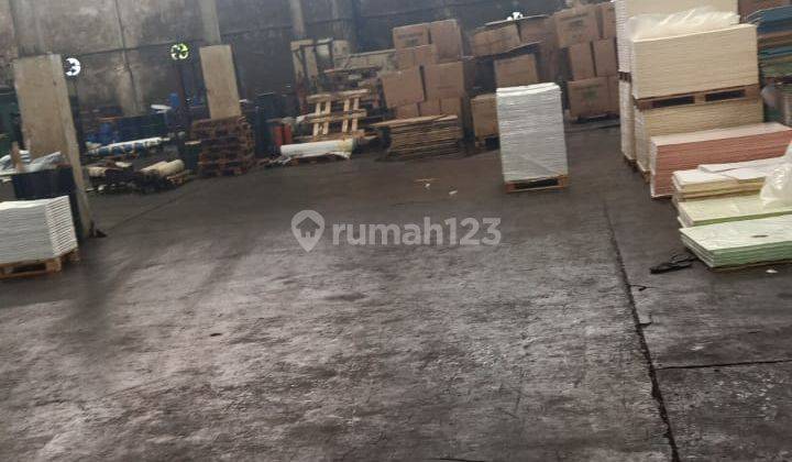 Dijual Gudang 3000 Mtr Industri Pabrik Kertas di Curug, Tangerang 1