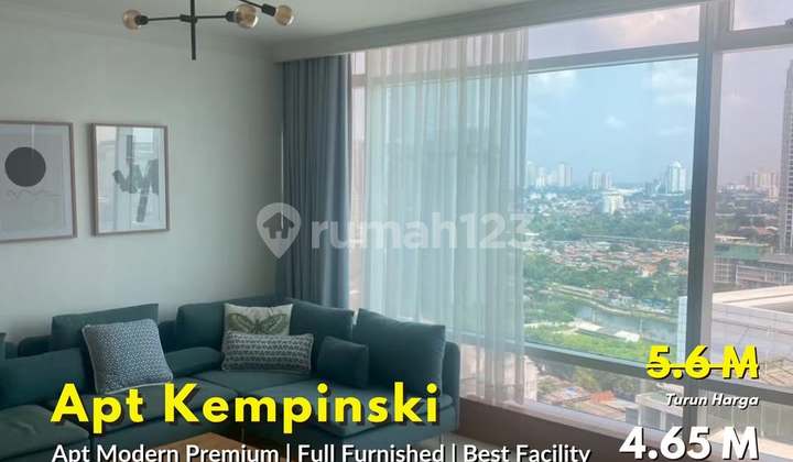 Best Offer Kempinski Residence Furnished Private Lift Menteng,