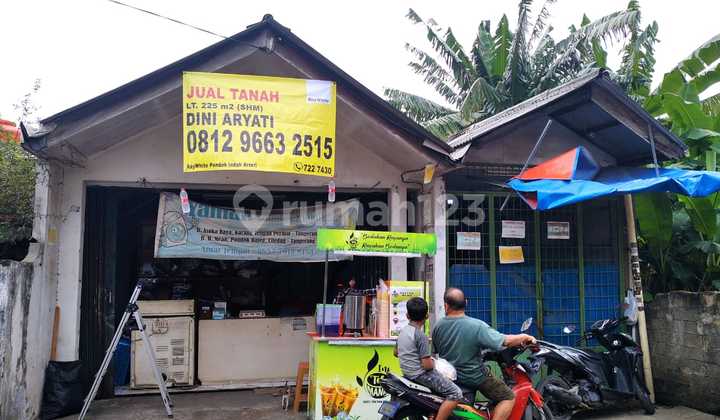Rumah Tua Hitung Tanah Area Strategis Ciledug Cocok Buat Usaha