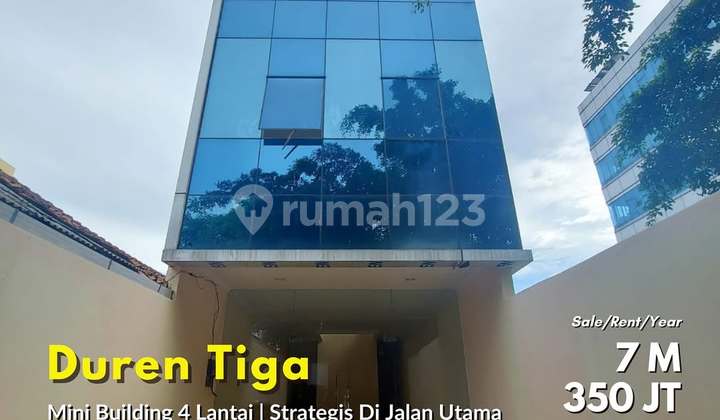 For Sale/For Lease MINI BUILDING, DURENTIGA JAKARTA SELATAN For Sale/For Lease MINI BUILDING, DURENTIGA JAKARTA SELATAN