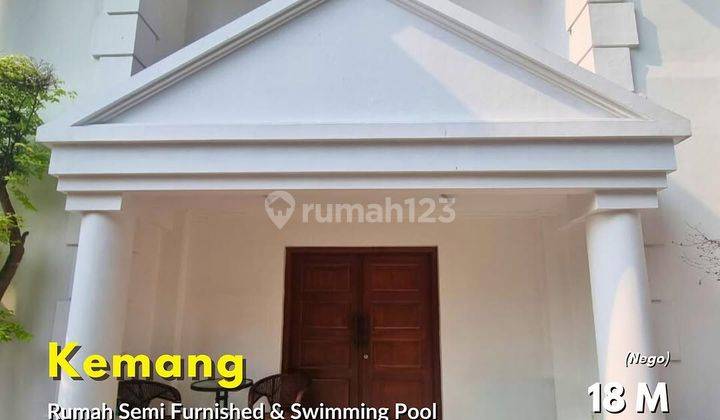 Rumah Classy Lux Bagus di Kemang Private Pool Harga Menarik  1