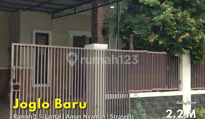 Rumah Komplek Joglo Baru Hadap Timur Jakarta Barat Rumah Komplek Joglo Baru Hadap Timur Jakarta Barat