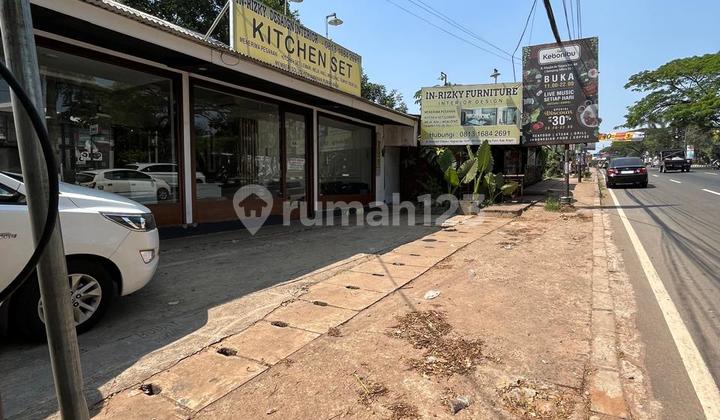 Sell Fast Land Rarely Available by the Main Road Alternative Cibubur Suitable for Shophouses