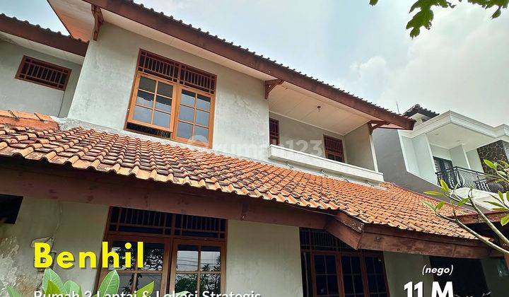 Dijual Rumah Asri 2 Lantai Dalam Komplek di Pejompongan, Benhil Jakarta Pusat 1