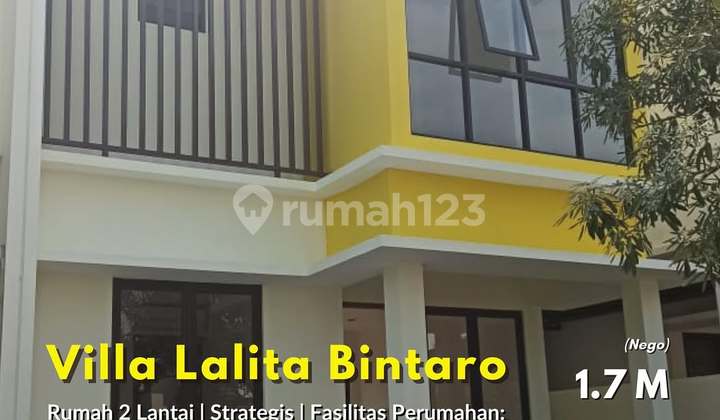 Brand New House Jual Murah  Villa Lalita Bintaro 