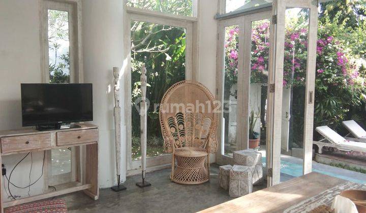 Dijual tanah bonus bangunan villa di dekat pantai echo beach,canggu,kuta utara 1
